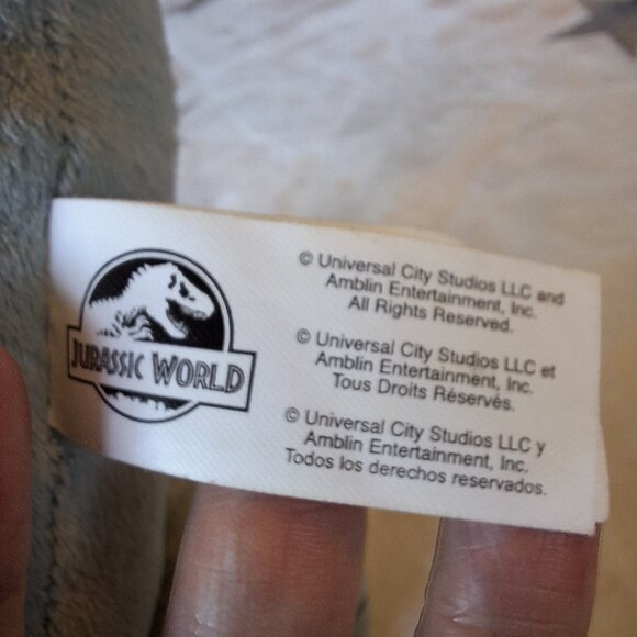 Jurassic World Blue Velociraptor Plush 12” Stuffed Animal Universal Studios Park - Picture 7 of 12